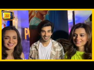 Sanaya irani, mohit sehgal and riddhi dogra and bhavika sharma at alaadin screening