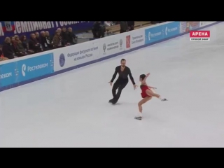 Russian nationals 2018 ksenia stolbova & fedor klimov fp