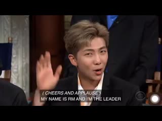 ˝the late show˝
[bts представили себя публике]💗