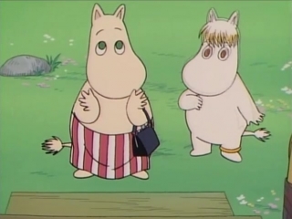 Tanoshii moomin ikka s01e39 things that go bang in the night rus sub