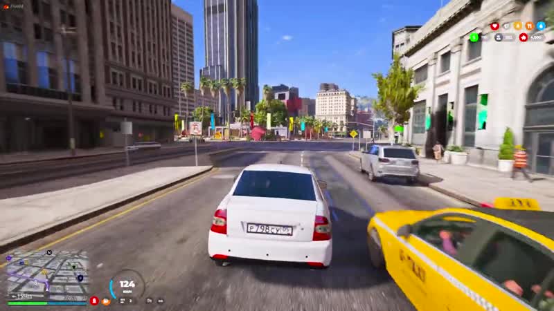 [water] оперская езда в gta 5 гришка попал в дтп на оперской 2107! приора опер! 🌊вотер