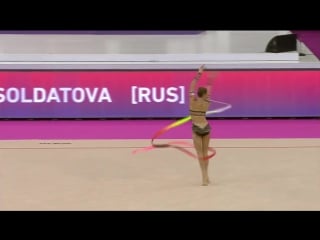 Aleksandra soldatova ribbon q eche 2017