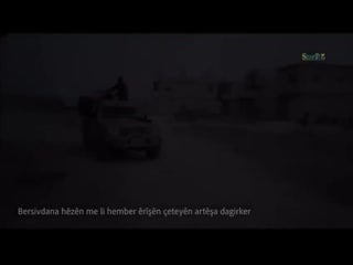 Retaliation of sdf fighters against unprovoked attacks by turkish backed militias despite mp4