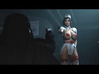 Ада вонг мод эротический костюм латекс медсестра [resident evil sexy mods] ada wong 18+ нижнее резидент секси 3d хентай пошлый