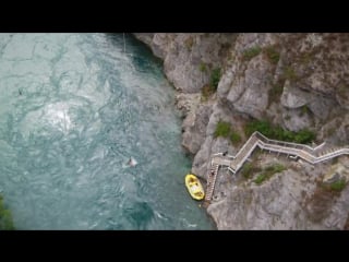 Porn bungy jumping with cliff jump shenanigans! play on in new zealand!