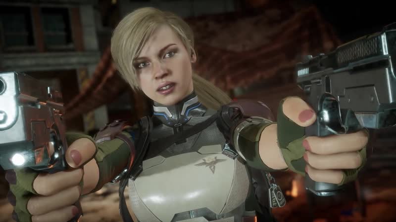 Mortal kombat 11 official cassie cage reveal trailer