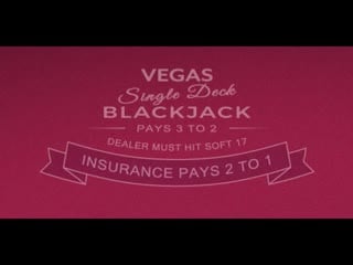 Обзор блэкджека vegas single deck blackjack (microgaming)