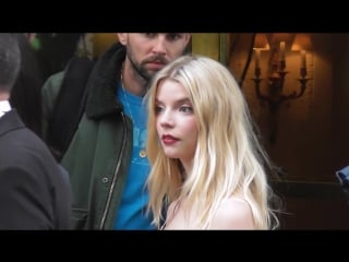 Anya taylor joy eoin macken @ paris 25 may 2018 before dior cruise fashion show mai youtube