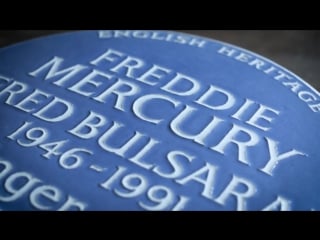 Freddie mercury remembered with a blue plaque
