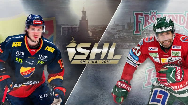 Frölunda vinner sm guld 2019!!! djurgården frölunda game 6 2019 05 02