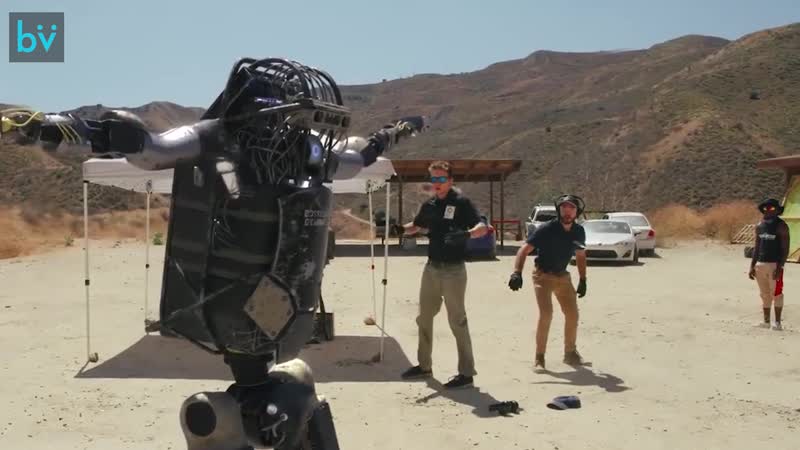 Боевой робот от boston dynamics