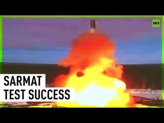 New 'sarmat' icbm test successful