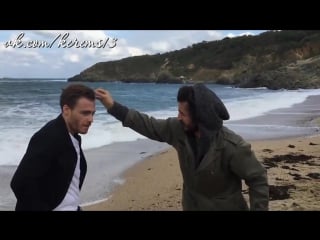 Kerem bursin grazia türkiye kamera arkası (с переводом)