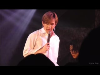 [fancam cut] b joo focus @ 180311 xeno t [new start] live in japan part 2