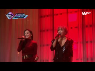 Miryo & narsha invitation @ m! countdown 200109