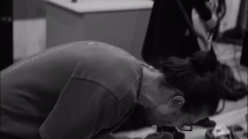 Бэкстейдж с репетиции