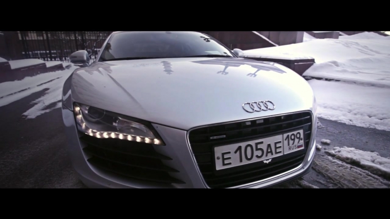 Audi r8 sportcar drift test крутая тачка