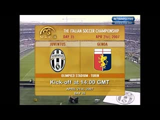 Serie b 2006 07, g34, juve genoa