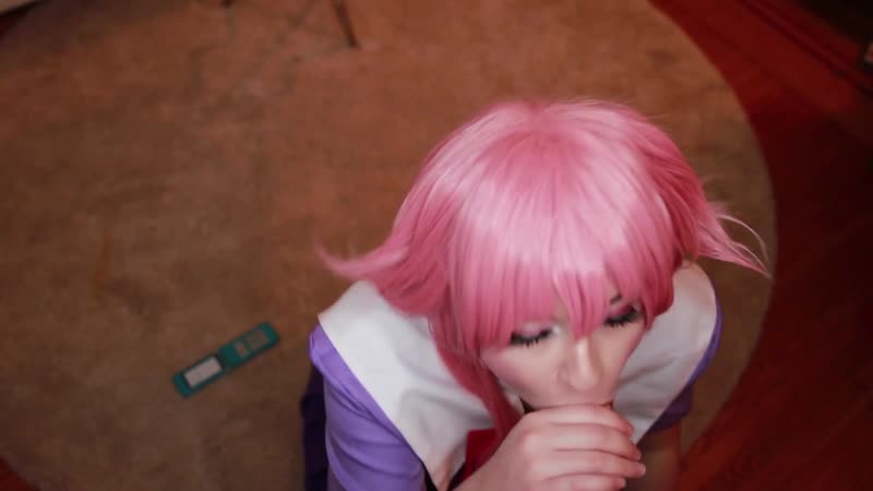 Diary porn video – Yuno gasai sex porno cosplay; blowjob, minet, deepthroat; solo [future diary]