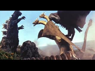 Ghidorah, the three headed monster 1964 / гидора, трёхголовый монстр hd 720 (rus)