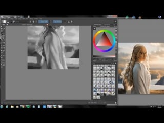 Krita speedpaint daenerys