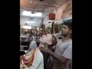 Массаж в индийской парикмахерской (vhs video)