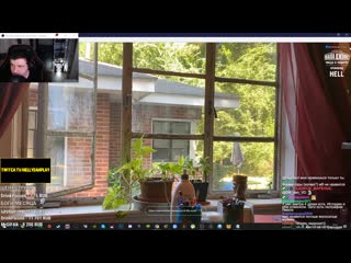 [реакции hellyeahplay] hellyeahplay оценивает вид из окон