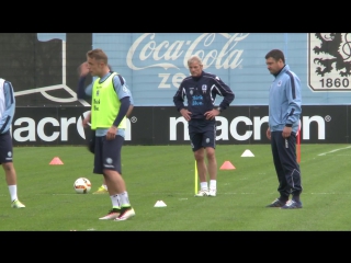 Tsv 1860 münchen neuer coach hier leitet daniel bierofka sein erstes training bei den profis