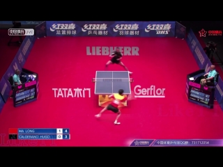 Ma long (chn) vs (bra) calderano hugo ( ) 2018 wtttc