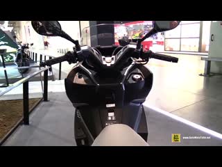 2019 kawasaki j300 scooter walkaround 2018 eicma milan