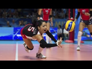 Top 15 best volleyball actions brenda castillo best libero in the world best unbelievable digs