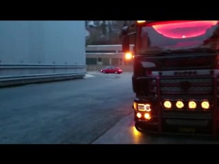 Scania sarantos hurricaner v8 sound