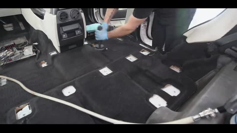 [garage54 detail] 🤢 белый салон не мытый несколько лет химчистка и глубокий детейлинг range rover #отмыли