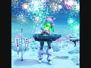 Dj bop outfit and drop the bass emote