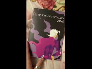 Видео от purple haze feedback zine