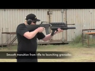 Трёхзарядный гранатомёт metal storm 3gl