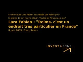 Lara fabian fnac, reims /09 06 2009/ tlfm promo