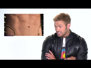 Kellan lutz guesses his roles from just his abs