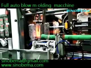 2 cavity full automatic stretch blow molding machine