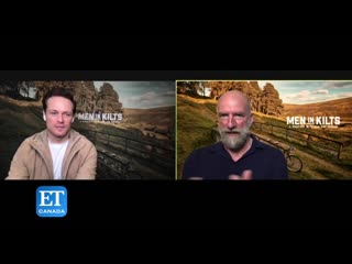 Sam heughan graham mctavish on new series men in kilts et canada