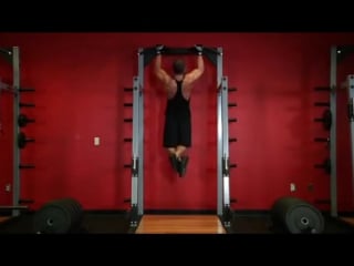 Pullups back exercise