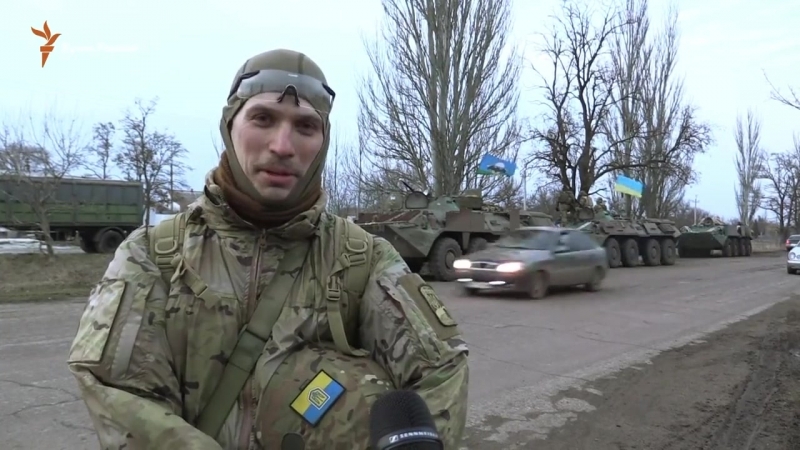 Крымчанин на патрулировании в приграничных районах