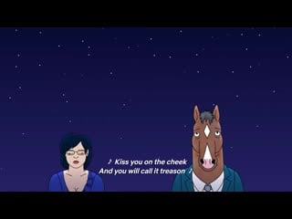 Bojack horseman ending (car seat headrest drunk drivers/porn whales version)