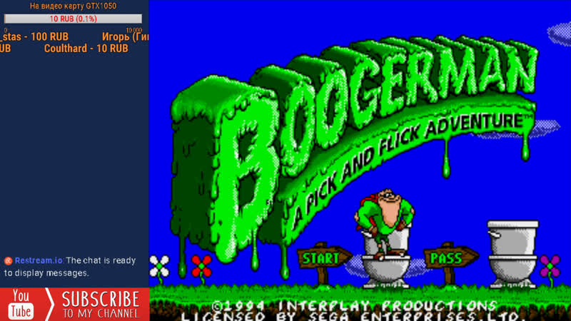 Чайник + гик = boogerman a pick and flick adventure (europe) [sega]