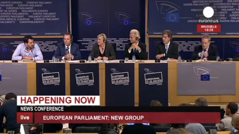 Le pen, wilders, far right leaders meet to form new eu bloc (recorded live feed)
