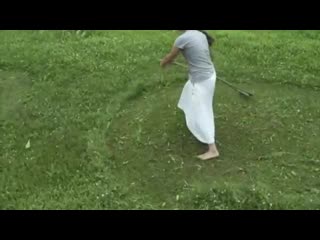 [scytheconnection] scything lawn length grass