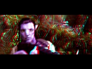 Avatar 3d 1080p anaglyph trailer (3д анаглиф)