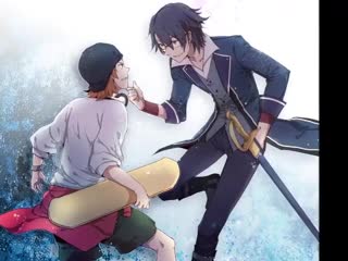 Misaki yata and fushimi, naruhiko