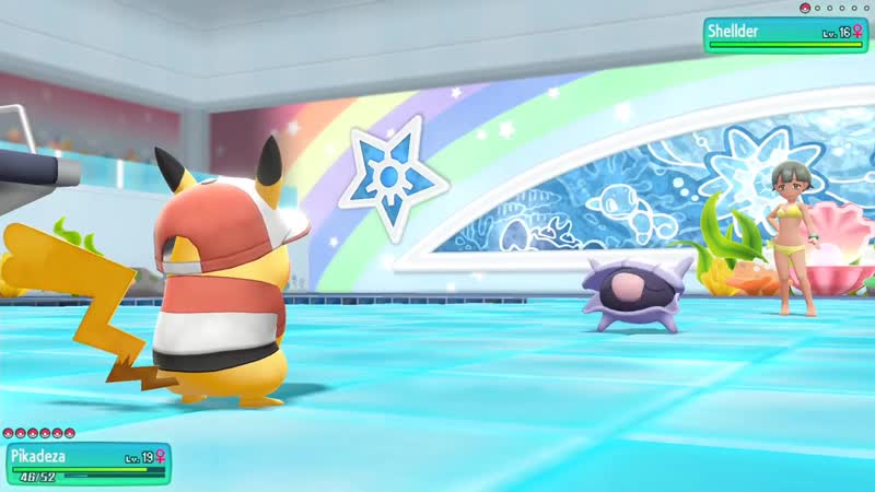 [assimaslow] мисти, водный гим pokemon let's go, pikachu #6 прохождение (покемоны на нинтендо свич)