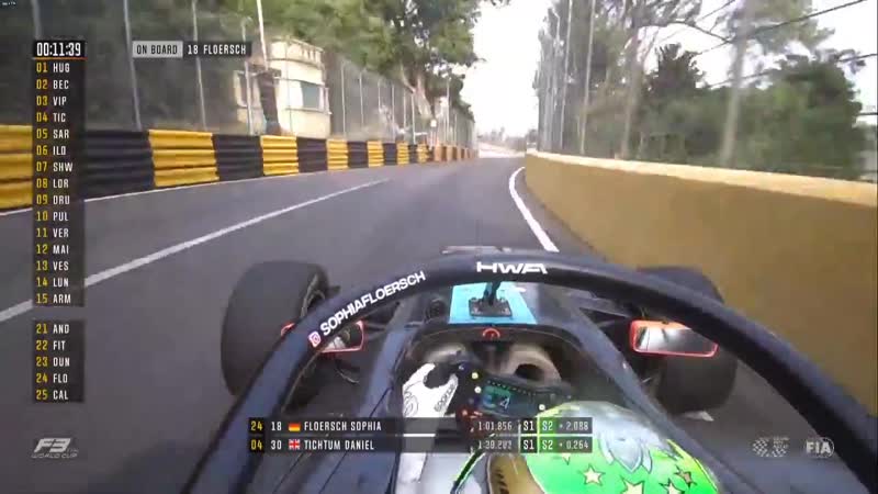 One lap around the streets of macau with sophia floersch